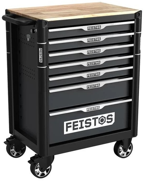 FEISTO Mento 2 Werkstattwagen mit 158 Teilen, 73 x 48 x 98 cm