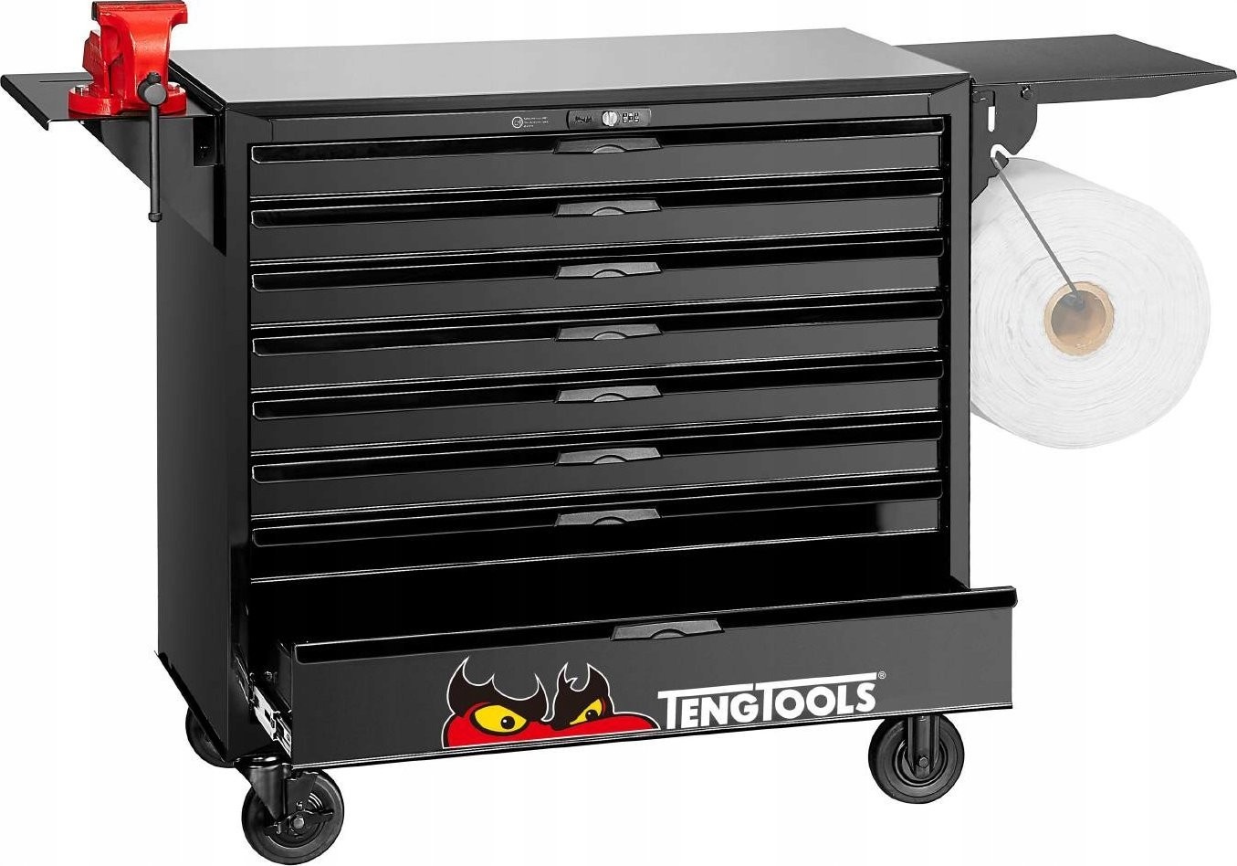 Werkzeugwagen von Teng Tools – Werkzeugwagen für 1004 Teile – TCMM1004NBK1