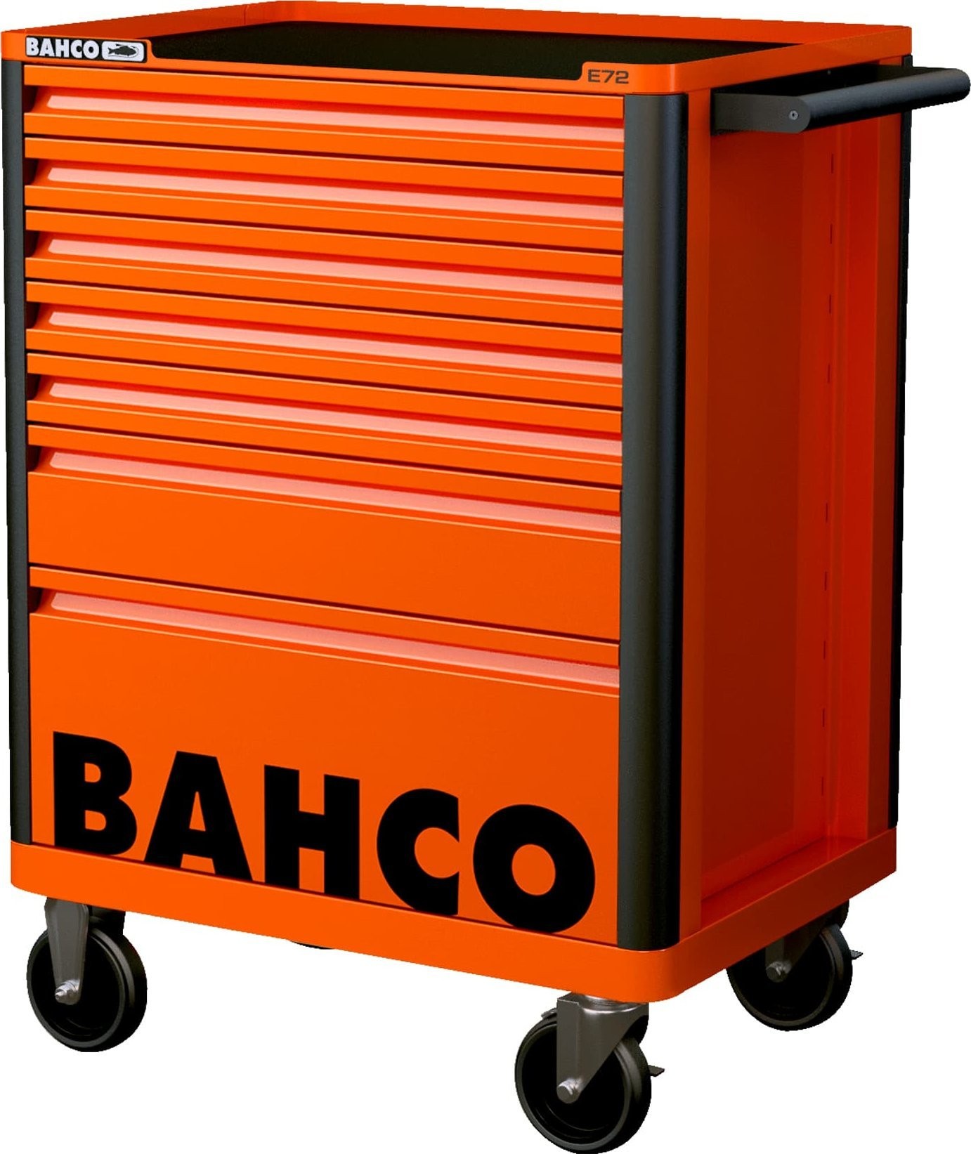 Bahco-Werkzeugwagen Werkzeugwagen mit 7 Schubladen, orange (RAL 2009), BAHCO