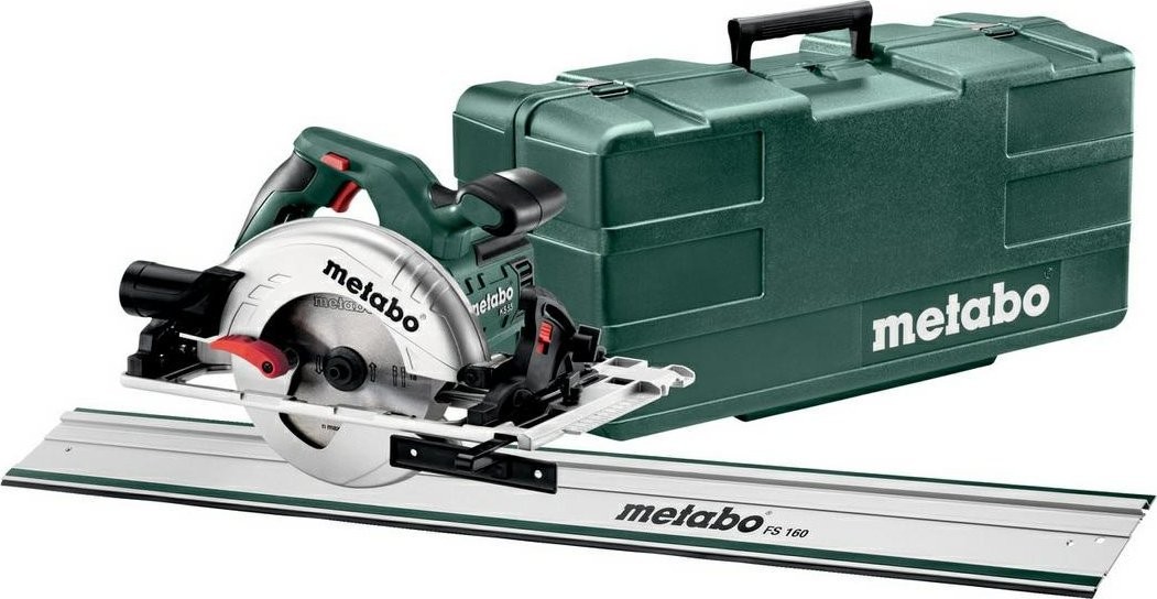 Metabo-Kreissäge METABO KREISSÄGE 1200 W 160 x 20 mm KOFFER + SCHIENE FS 160 KS 55 FS