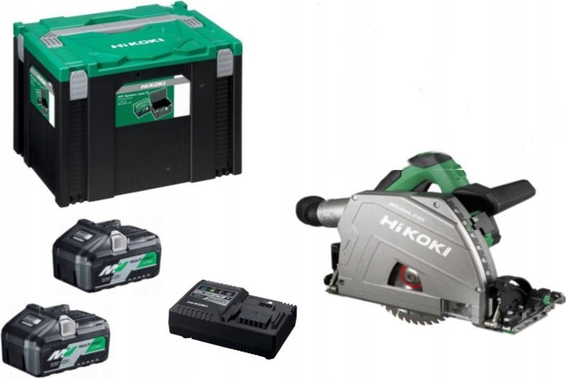 Hikoki-Kreissäge HIKOKI.PLUNGE DIE CUTTER 36 V, 165 mm, C3606DPAWVZ, 2 x 4,0 Ah, BL MULTIVOLT, HITSYSTEM, 66 mm