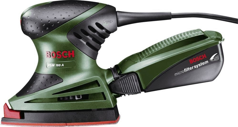 Bosch-Multischleifer PSM 160 A green, universell einsetzbar (0603377000)