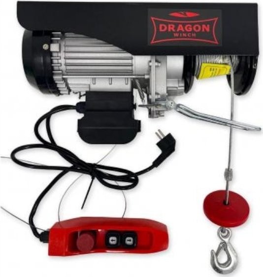 Elektrische Werkstattwinde DWI HD 230 V, 12 m, Tragkraft 300/600 kg (Funkfernbedienung)