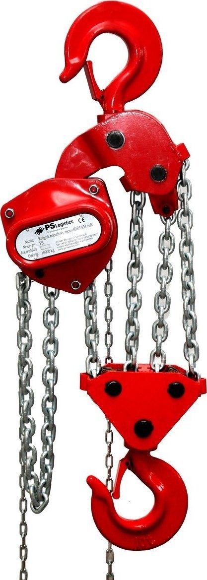 PS Lift Handkettenzug, Tragkraft 10.000 kg (Länge 5 m)