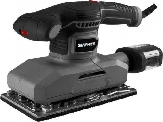 Graphite-Schleifmaschine Exzenterschleifer (Exzenterschleifer 380 W, Schleifplatte 115 x 230 mm)