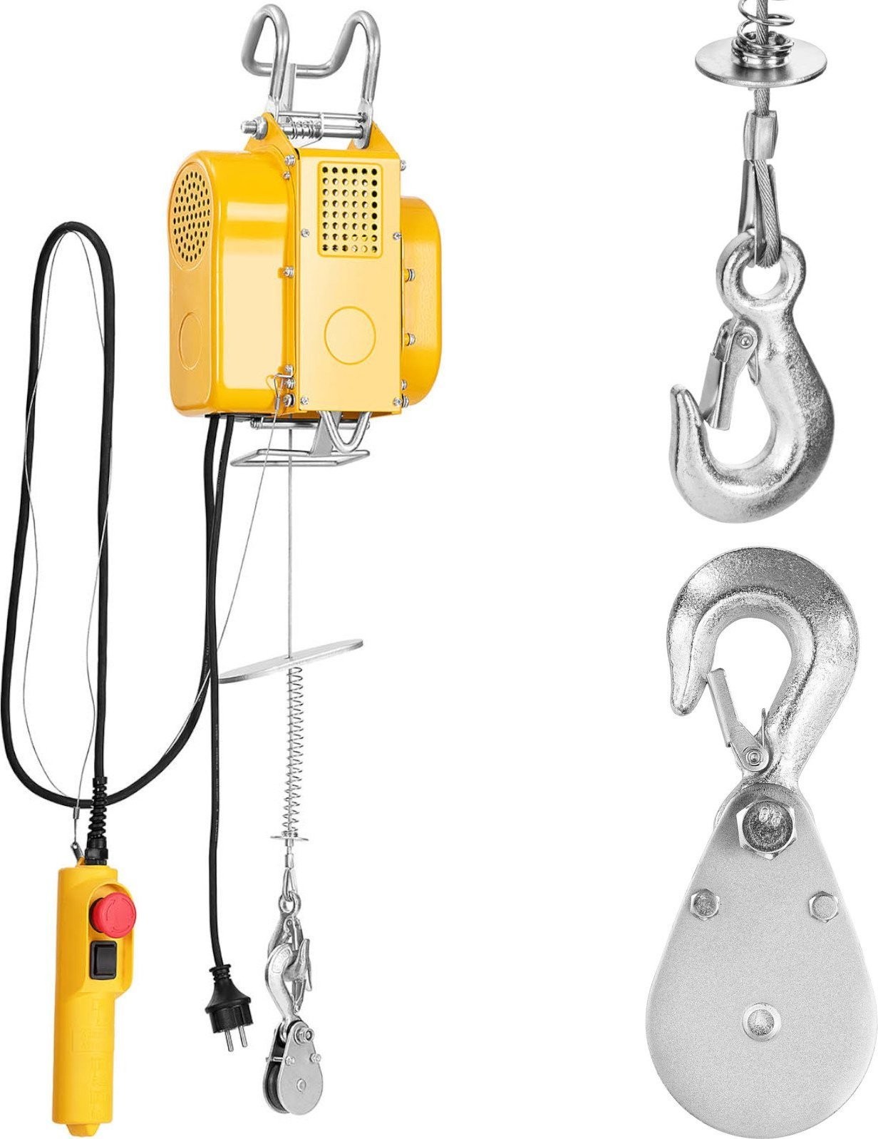 Steinberg Elektrische Seilwinde für Werkstätten, 600 kg, 18 m Elektrische Seilwinde für Werkstätten, 60