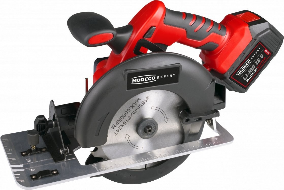 Modeco-Kreissäge MN-91-144, 18 V, 165 mm
