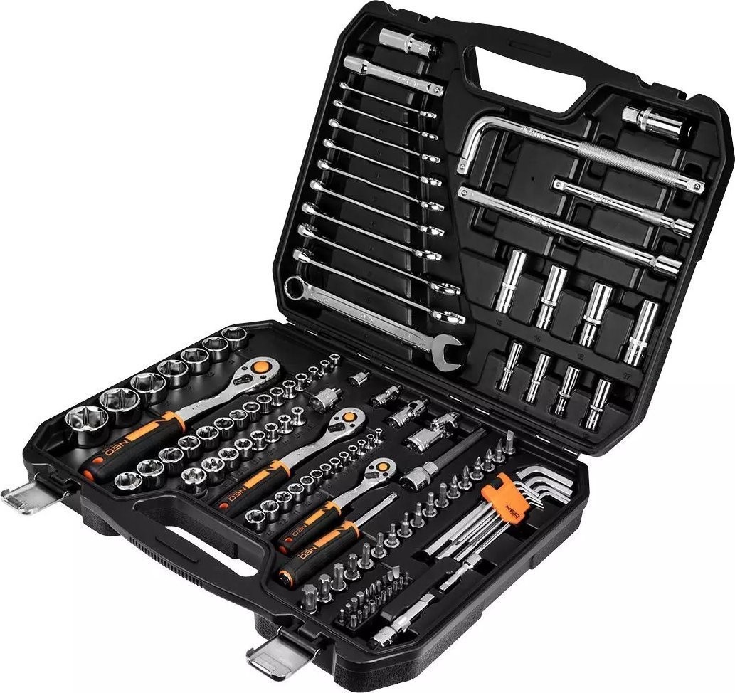 Werkzeugset Neo 10-070, 126-teilig (10-070)