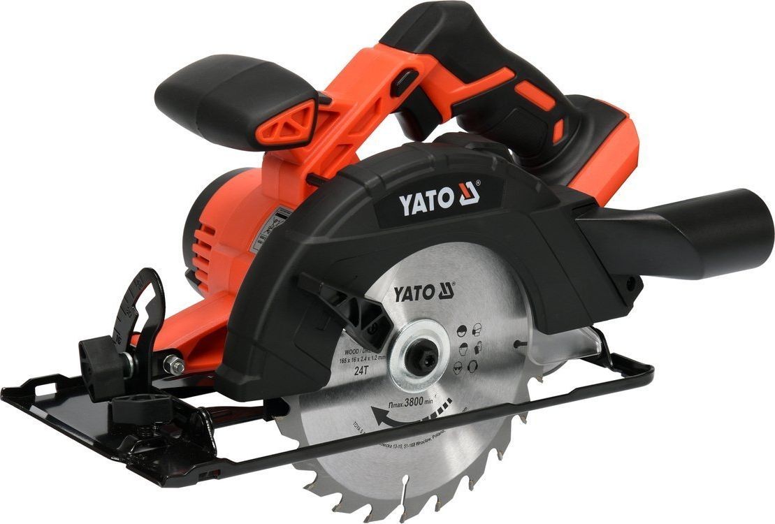Yato YT-82811 18-V-Kreissäge, 165 mm