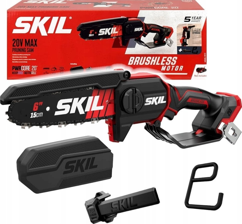 Kettensäge CORDL MINI CHAINSAW SKIL 0512CA 20 V, 15 cm