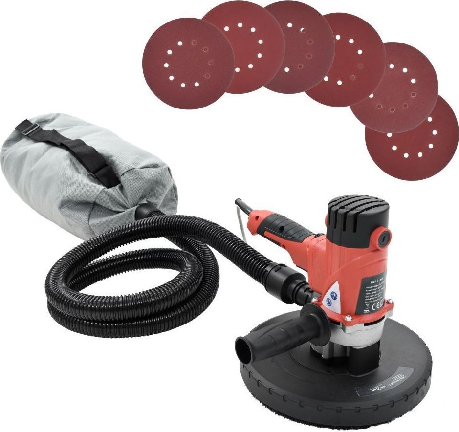 vidaXL Schleifmaschine – Gips-Schleifmaschine mit Staubabsaugung, 1200 W