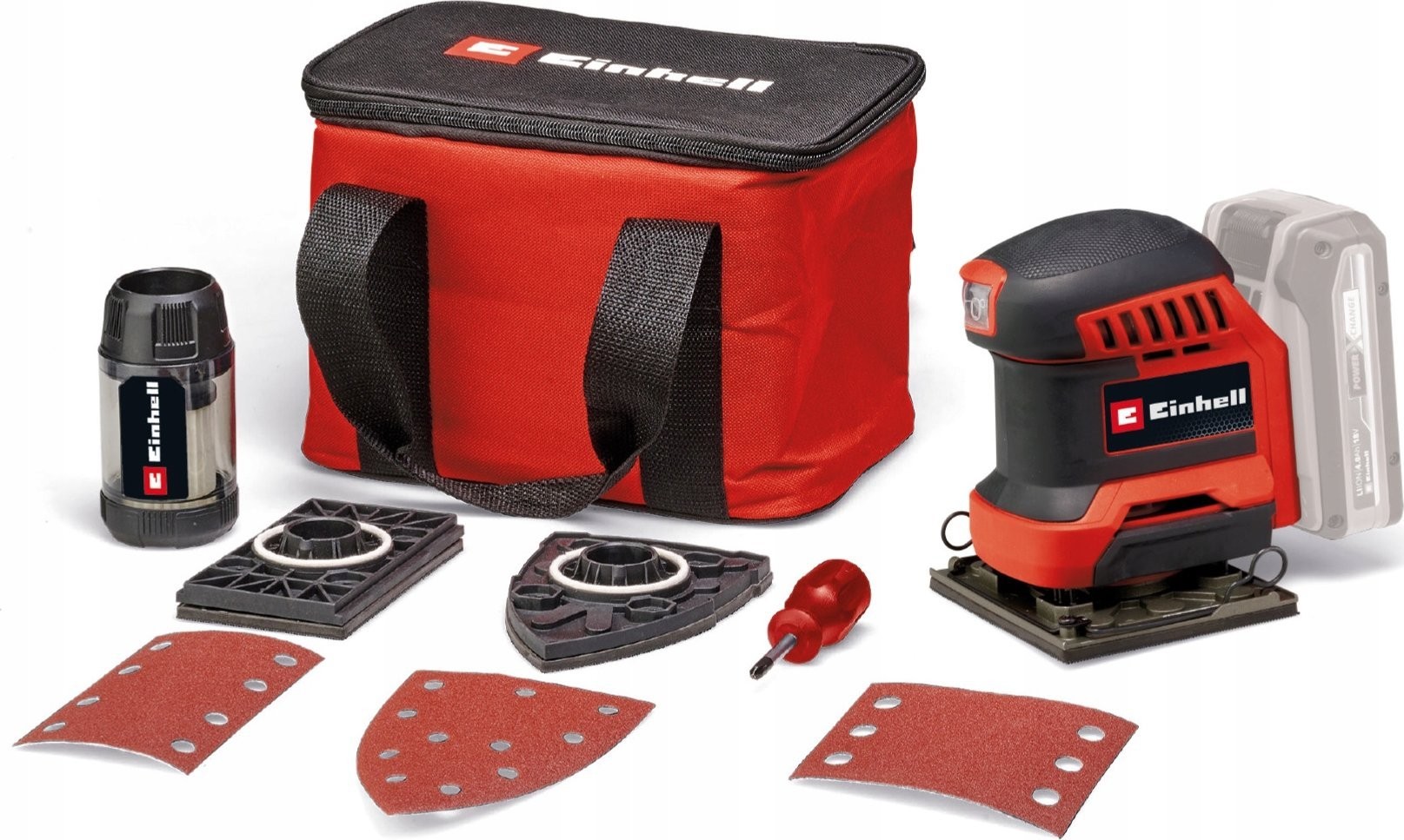 Einhell-Schleifmaschine HAND-SCHLEIFMASCHINE TE-OS 18/113 3X Li - Solo 4460730