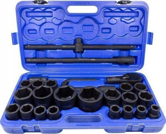 Forcekraft-Werkzeugset 26-teiliges Steckschlüsselset 3/4" – 1"  Sechskant   /FORCEKRAFT
