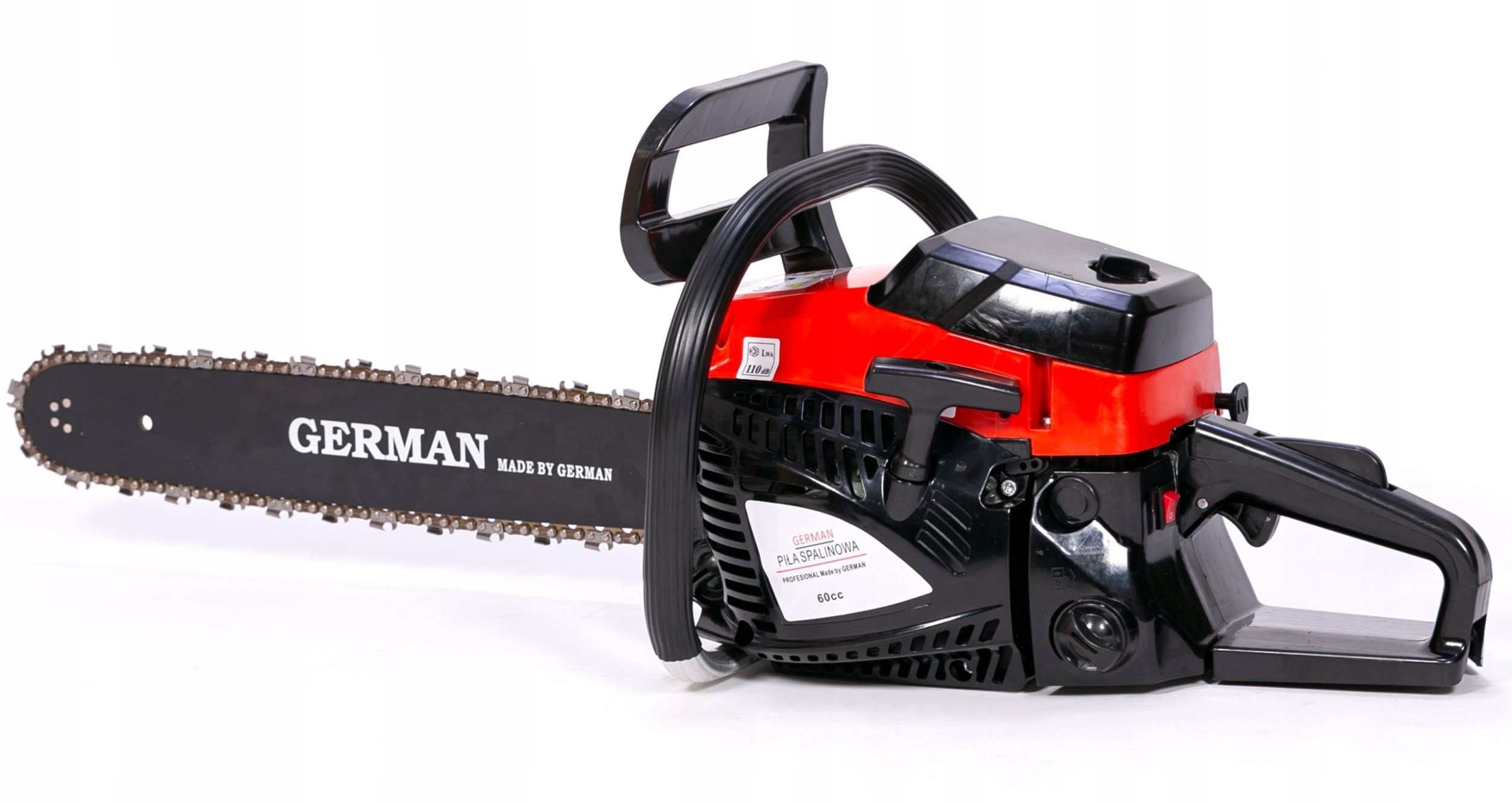 Kettensäge, 52 cm³, neu, mit Gratiszugaben, 12.000 U/min
