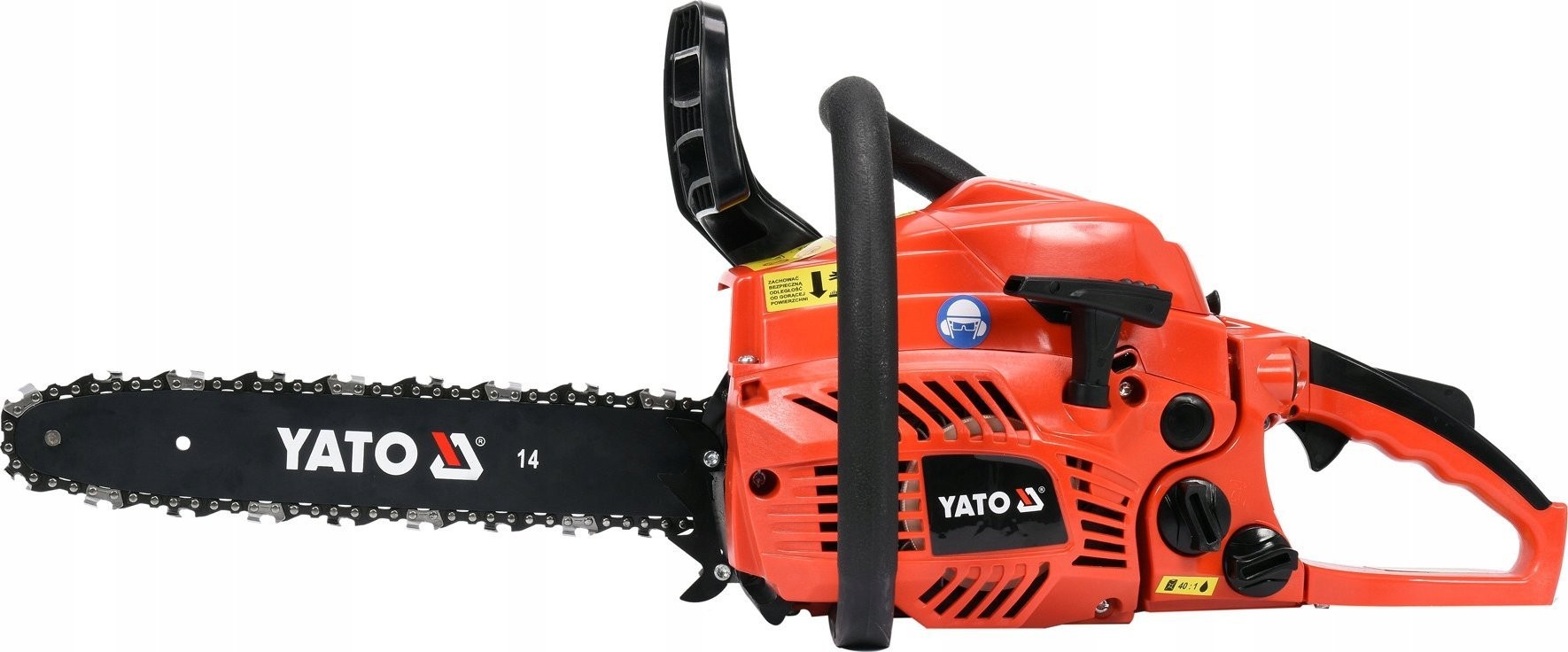 Kettensäge Yato YT-84895, 1,7 PS, 37,2 cm³, 33 cm