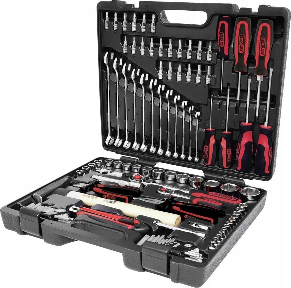 KS Tools 1/4 + 1/2 CHROMEplus Universal-Werkzeugsatz, 97-teilig
