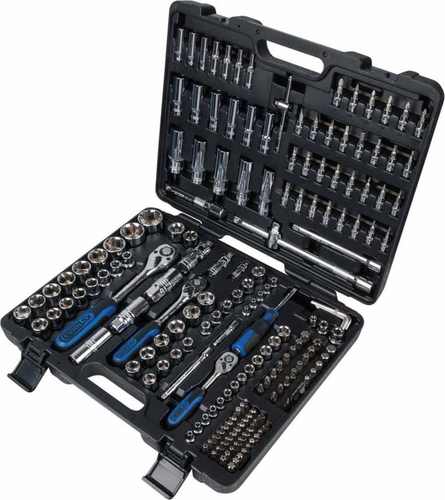 KS Tools 1/4 + 3/8 + 1/2 CHROMEplus Steckschlüsselsatz   195-teilig