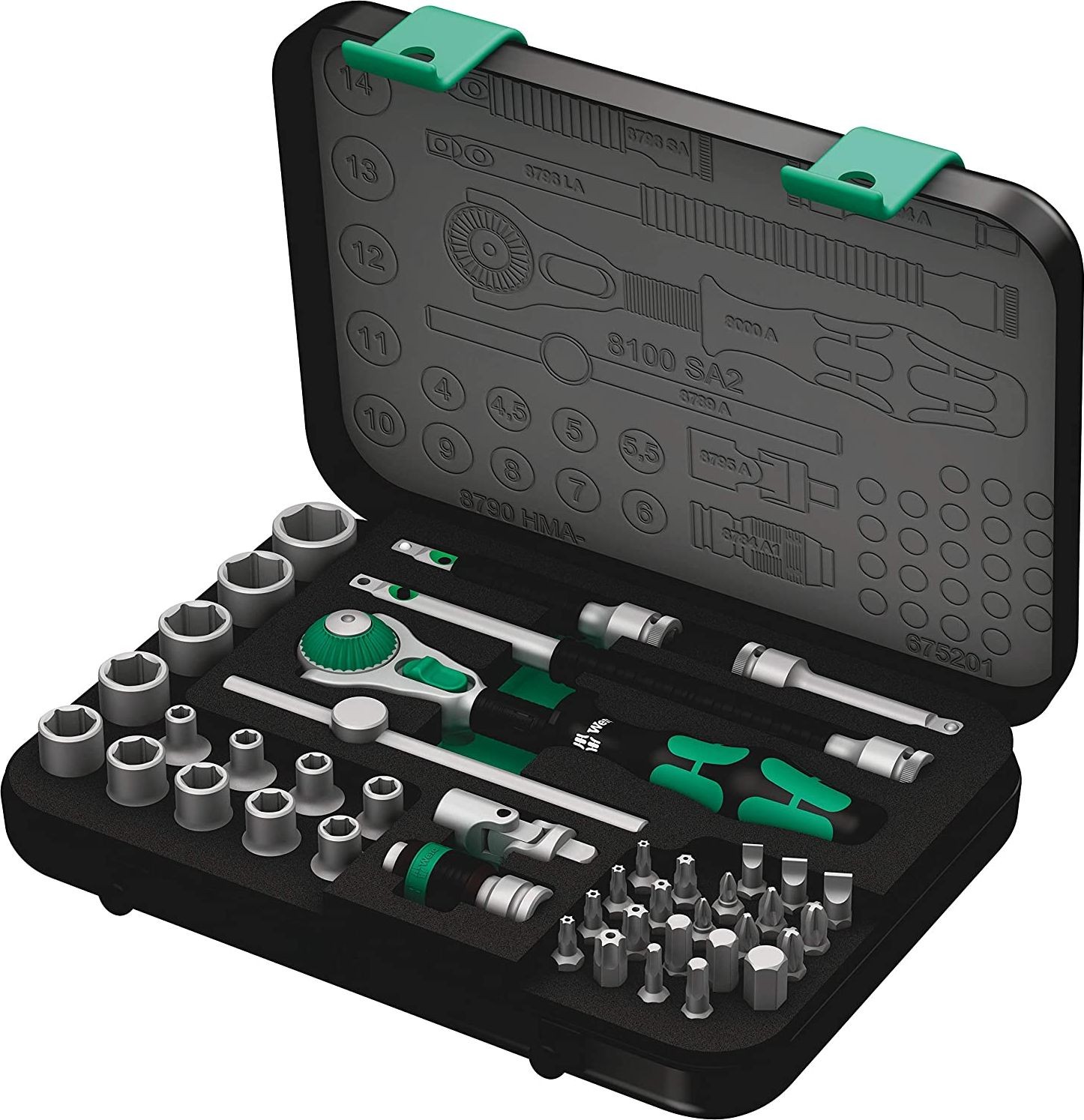 Wera-Werkzeugset 8100 SA 2, 42-teilig (05003533001)
