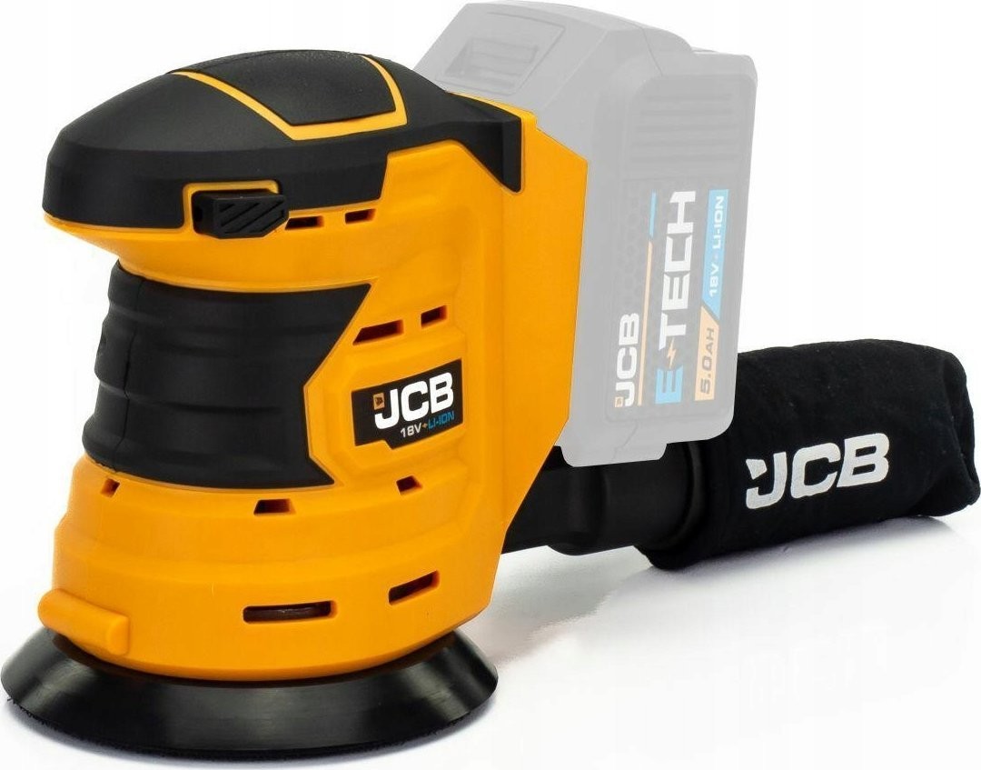 JCB-Schleifmaschine Akku-Exzenterschleifer 18 V, 5" (ohne Akku)