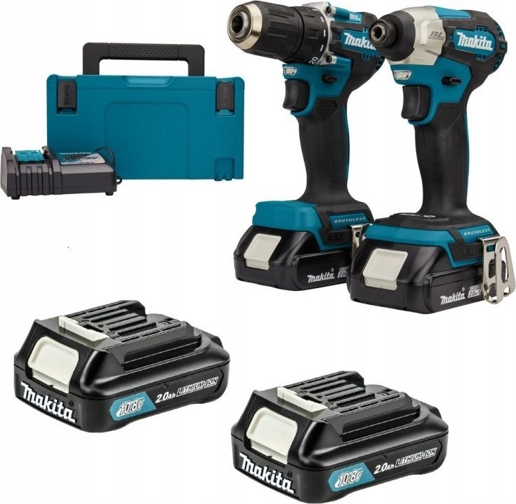 Makita-Werkzeugset COMBO-SET LI-LON 18 V LXT DDF487+DTD157 2*2,0 Ah