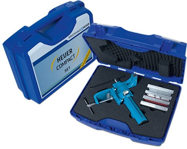 HEUER Compact mit Tischklemme und Schutzbacken Typ P, N, F