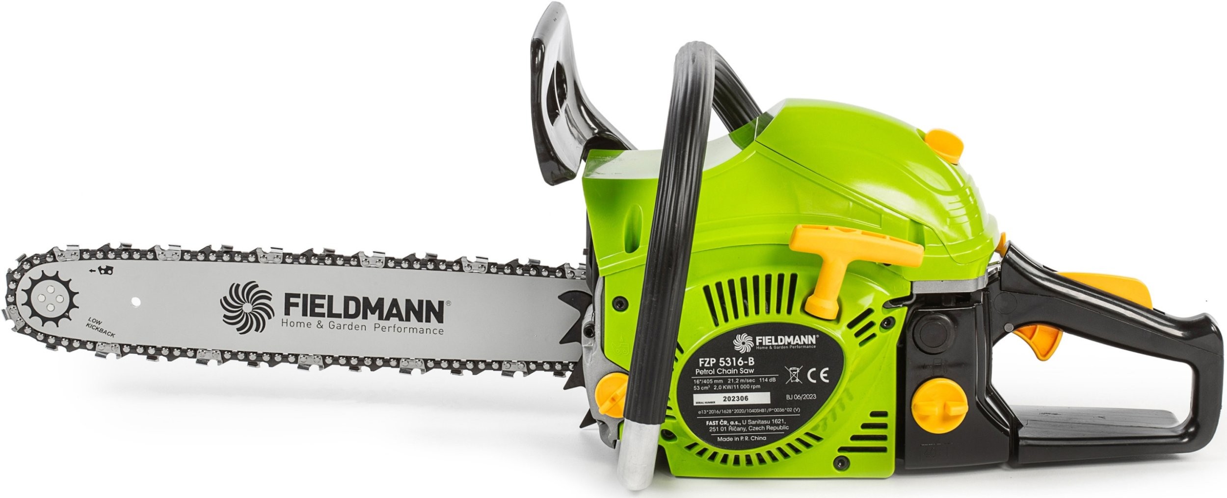 Fieldmann FZP 5316-B Benzin-Kettensäge, 40,5 cm