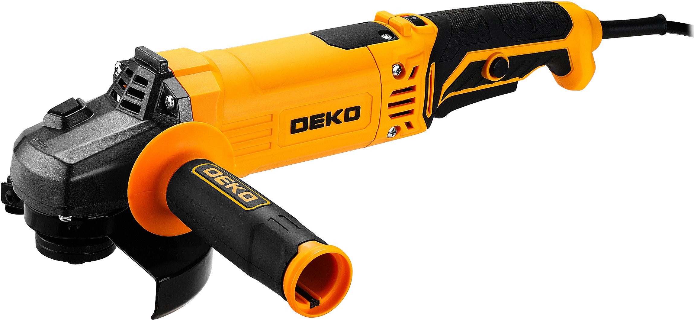 Winkelschleifer, 125 mm, leistungsstark, 1100 W, Netzbetrieb, DIAX + 3 DEKO-Scheiben