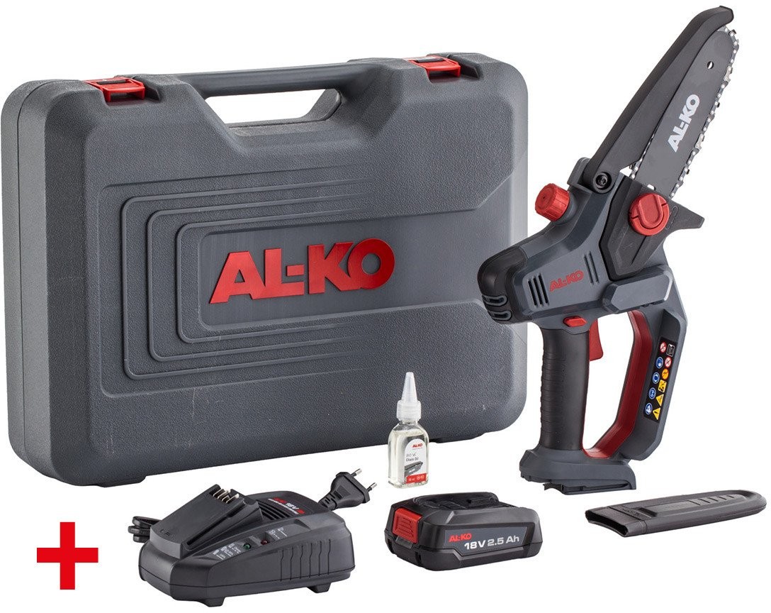 AL-KO Kettensäge CSM 1815 18 V 15 cm (Set)