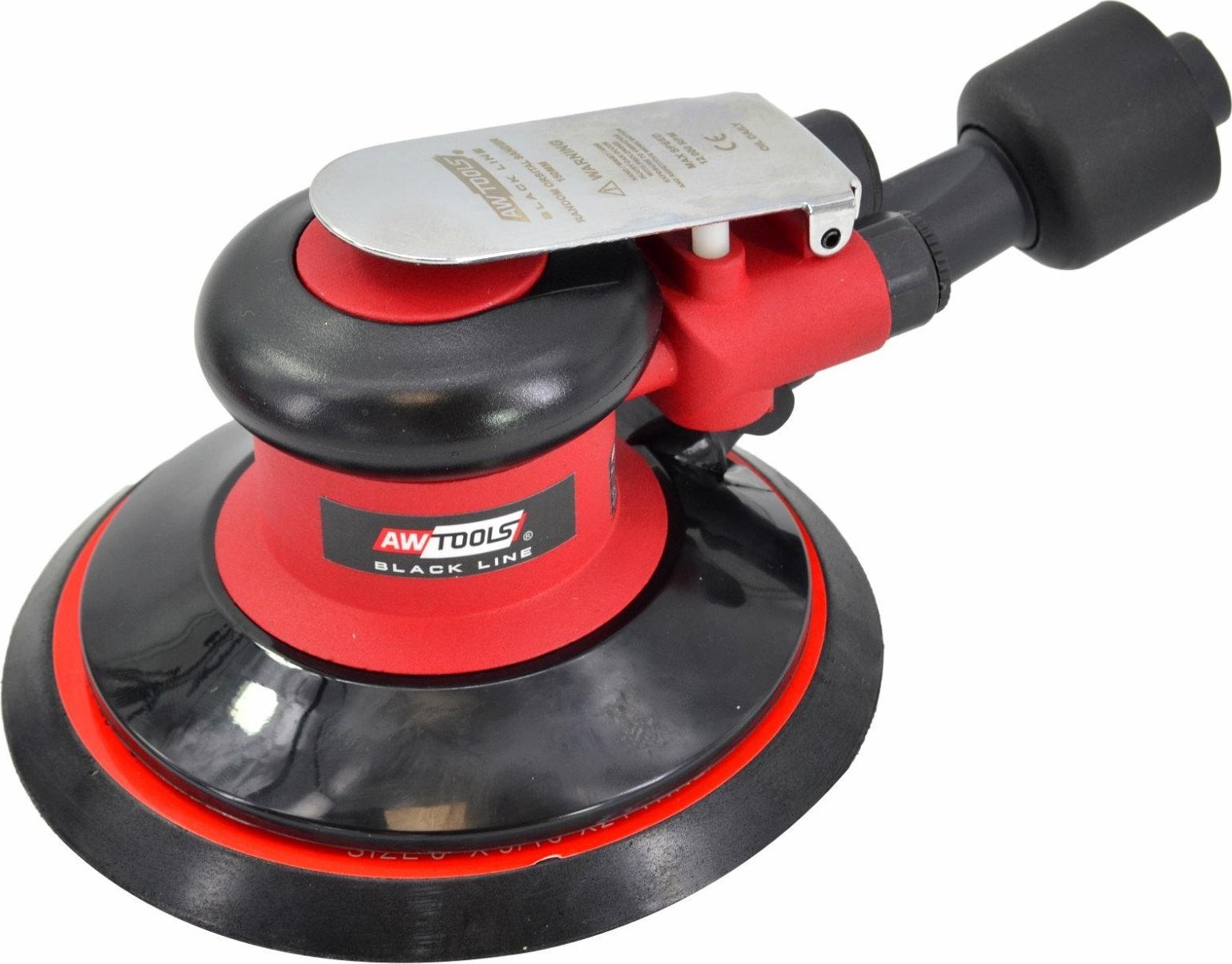 Schleifmaschine AWTools AWTOOLS PNEUMATISCHE EXZENTERSCHLEIFMASCHINE 150 mm / 5 mm  BLACK LINE