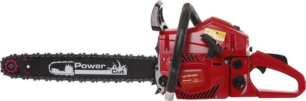 MasterCut MASTERCUT POWERCUT PS460 Kettensäge – Benzinbetriebene Kettensäge zum Holzschneiden, 2,4 PS / 45 cm