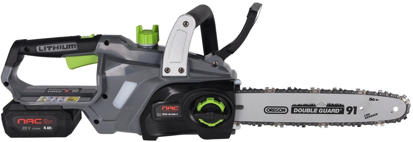 Kettensäge NAC CB20-30-B40-S 20 V, 30 cm