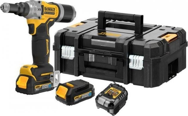 Dewalt Akku-Nietmaschine 20 kN, 30 mm, XR 18 V, 2 × 1,7 Ah (1 Stück)