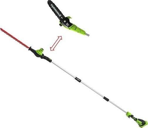 Greenworks GD40PSH 40-V-Kettensäge, 20 cm