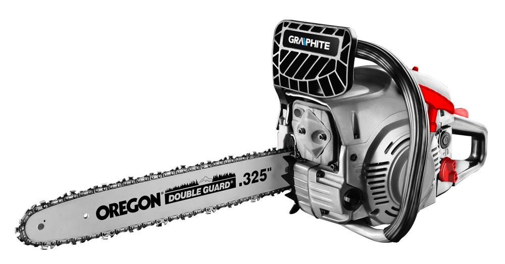 Kettensäge Graphite 58G943, 2,4 PS, 45 cm³, 45,5 cm