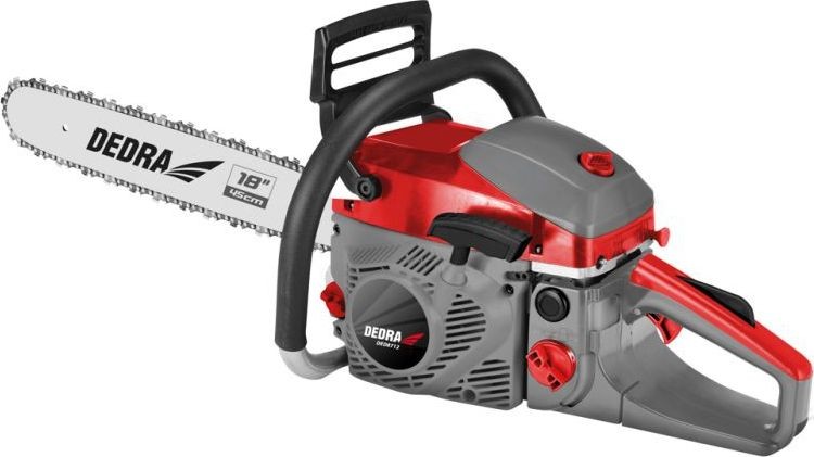 Kettensäge Dedra DED8712, 2,8 PS, 54,5 cm³, 45 cm