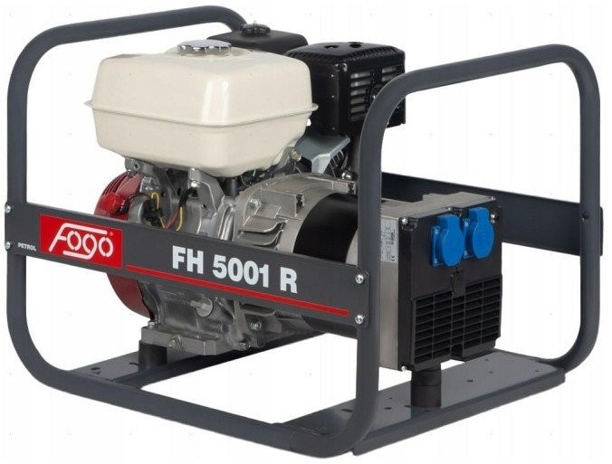 FOGO TRAGBARER GENERATOR FH 5001 R 4,2 kW/230 V, SPANNUNGSSTABILISIERUNG, HONDA-MOTOR