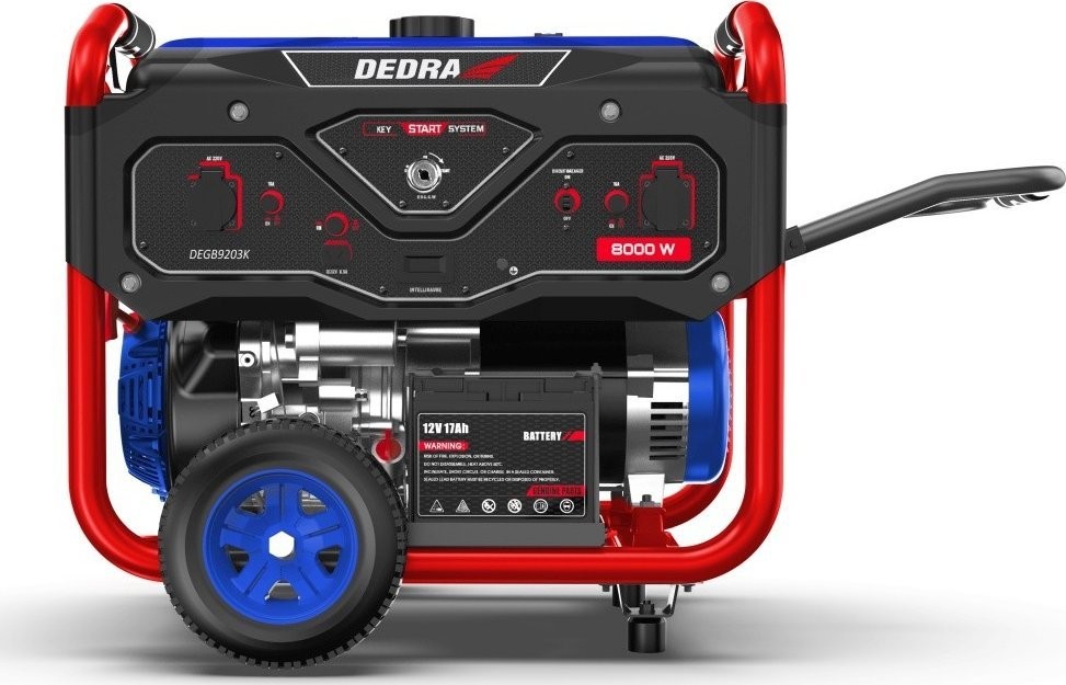 Dedra-Stromaggregat, 8,0/8,3 kW, 1x400 V, 1x230 V