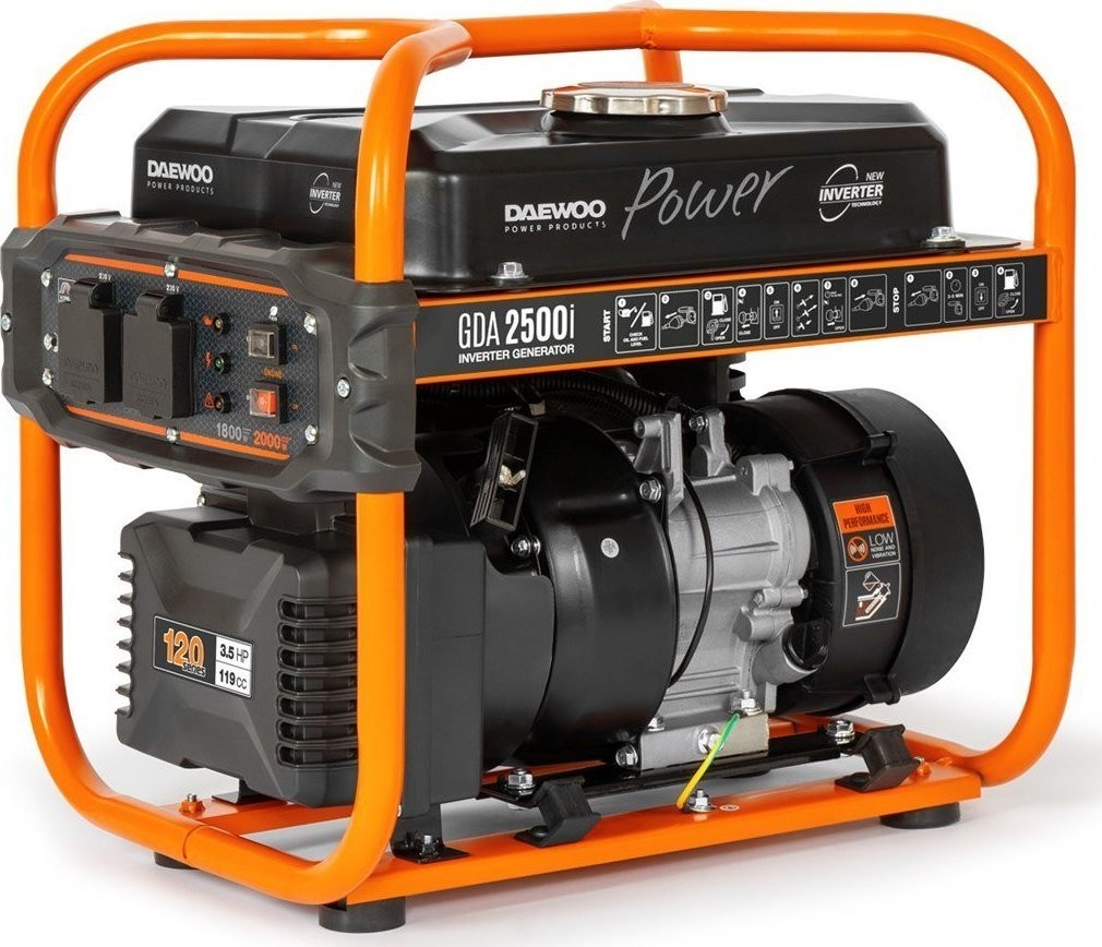 Daewoo-Stromaggregat INVERTER GENERATOR 1,8 kW 230 V/GDA 2500I DAEWOO