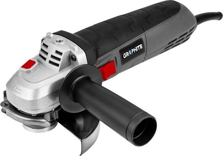 Graphite-Schleifmaschine – Winkelschleifer 900 W, Schleifscheibe 125 × 22,2 mm