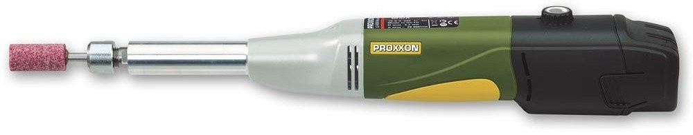 Proxxon LGS/A Akku-Geradschleifer, Set mit Li/A2-Akku und Schnellladegerät LG/A2