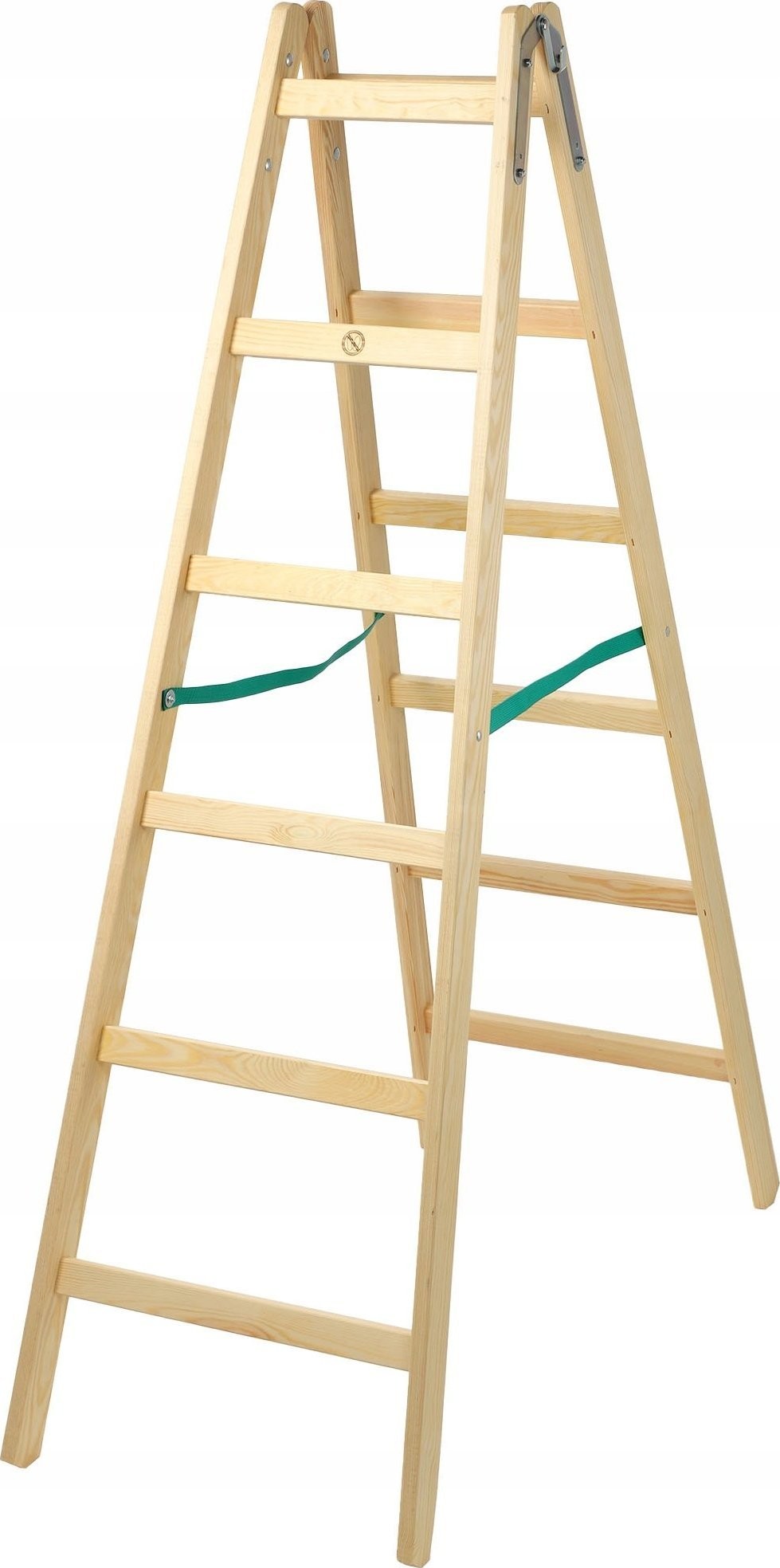 Kadax KADAX Holz-Klappleiter für Malerarbeiten 2x6