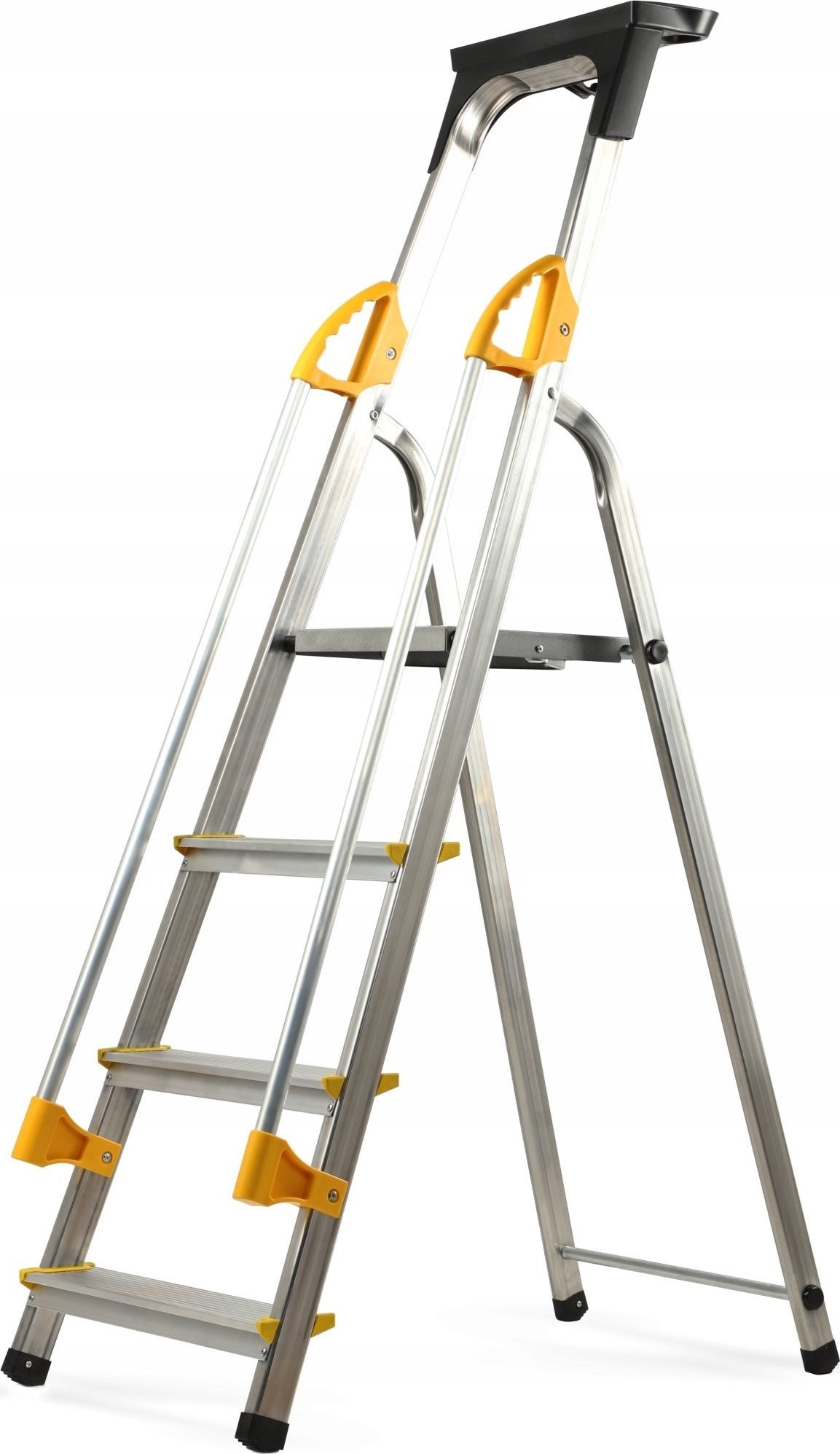 Kadax KADAX Haushaltsleiter, 4 Stufen, mit Handläufen, 150 kg