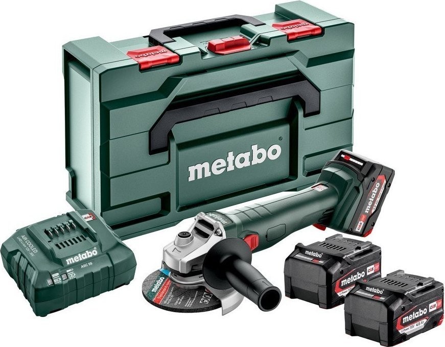Metabo-Winkelschleifer METABO.WINKELSCHLEIFER 18 L 9-125 QUICK 3x4,0Ah