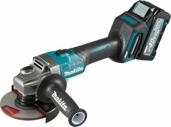 Makita-Schleifmaschine MAKITA WINKELSCHLEIFER 40Vmax XGT 2x4,0Ah 125 mm GA005GM201