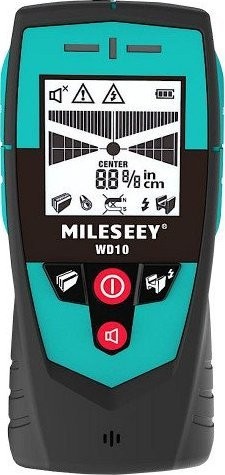 Mileseey Leitungsdetektor, Kabelsucher, Metalldetektor MILESEEY WD10 IP65