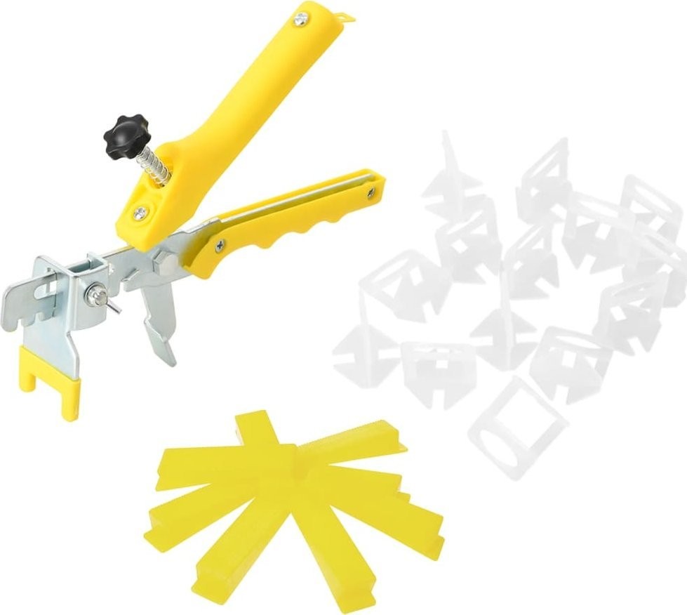 Fliesenausgleichssystem, 500 Keile, 2500 Clips, 3 mm