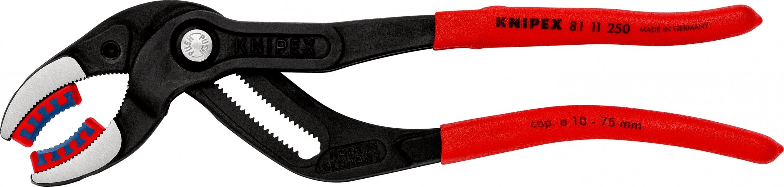 Knipex Zange für Sanitärsiphons und Verbindungsstücke, 250 mm (8111250)