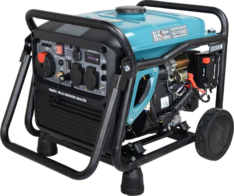 Stromaggregat Könner & Söhnen 4100iEG, 4000 W, einphasig