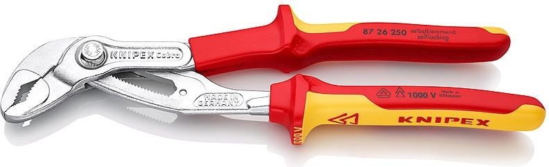 Knipex Rohrzange der neuen Generation, VDE-geprüft (8726250)