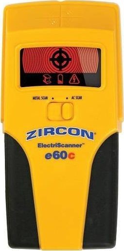 Zircon Metalldetektor E60C (Eisen- und Nichteisenmetalle, stromführende Kabel)